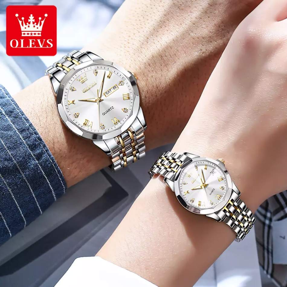 Couple's Luxury "Dream big" Watch set