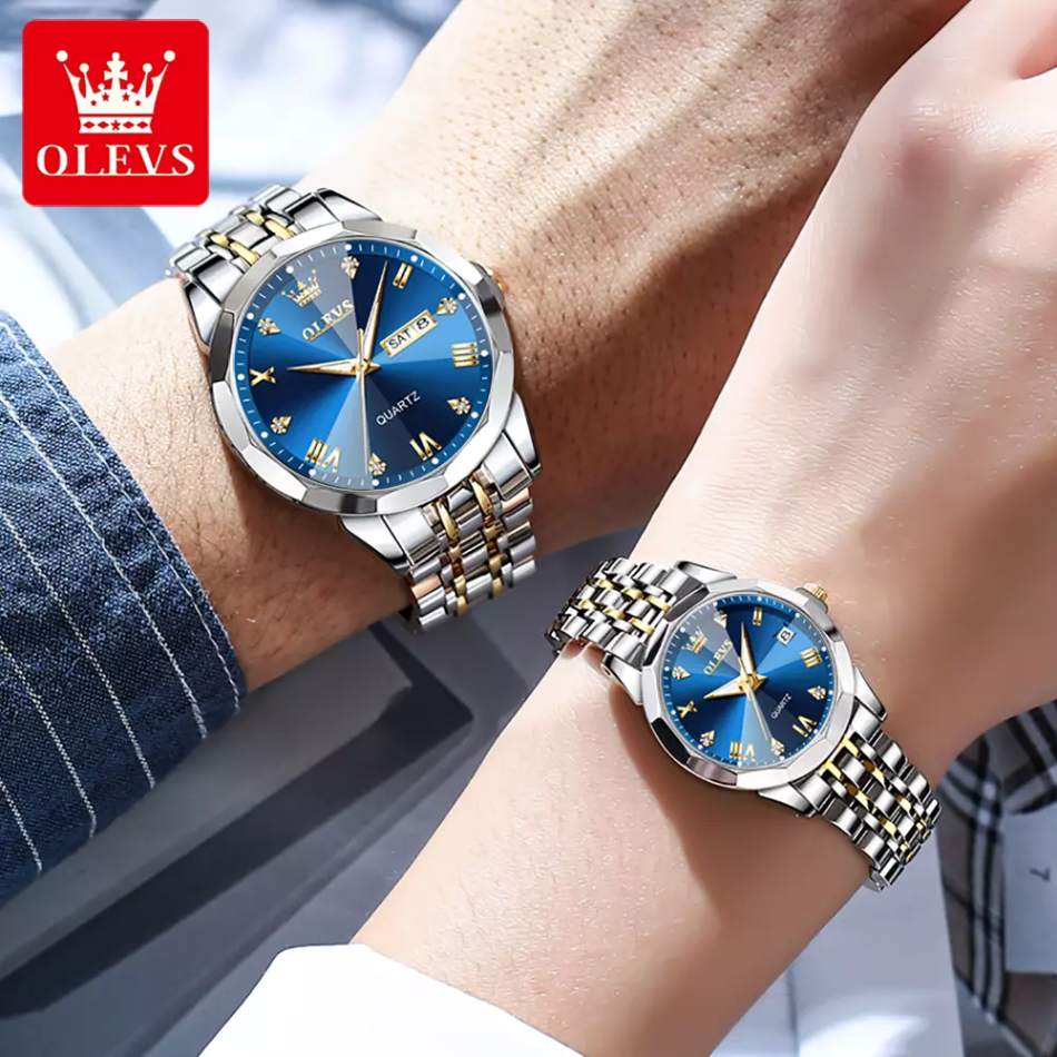 Couple's Luxury "Dream big" Watch set