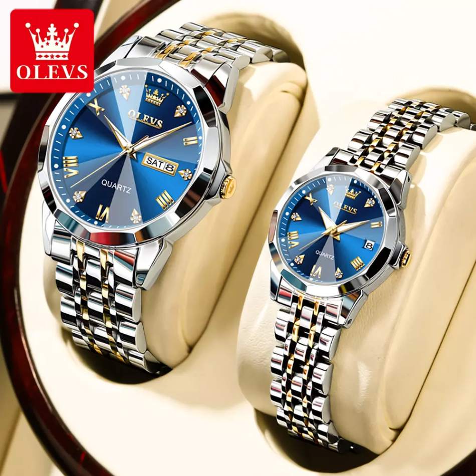 Couple's Luxury "Dream big" Watch set